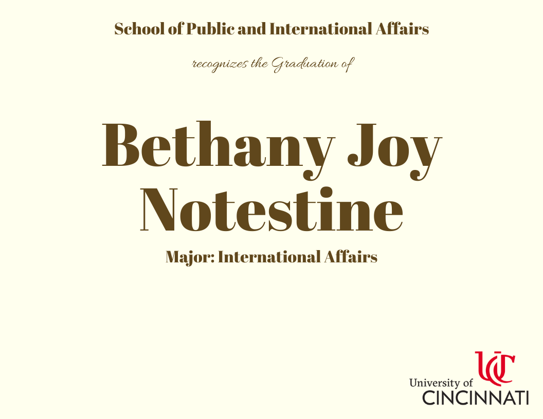 Bethany Joy Notestine